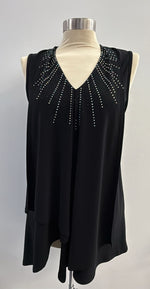 Final Sale Joseph Ribkoff Sleeveless V-neck Pullover Style 251091