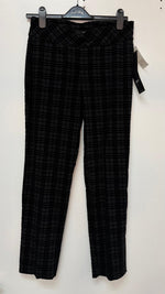 Up! Pant Black Plaid Flocked 66572UP