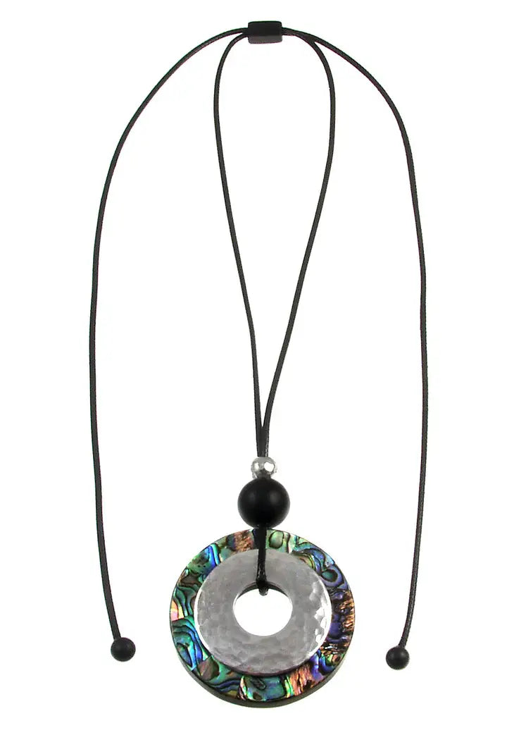 Origin Doughnut Pendant Necklace Style 5039