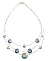 Origin 3-Strand, Layered Circle Necklace F25