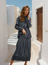 Vanite Two-Piece set 23770 Black, Blue