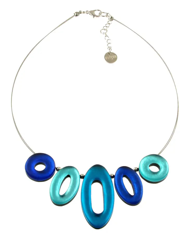 Origin Hollow Ovals Necklace Style 512