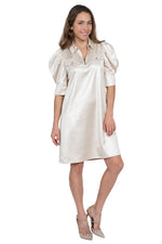 Lior Dress Crema-3
