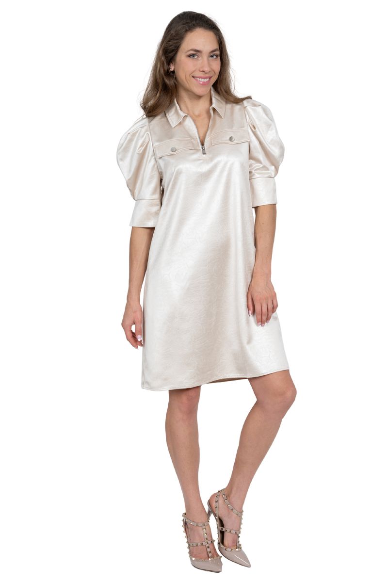 Lior Dress Crema-3