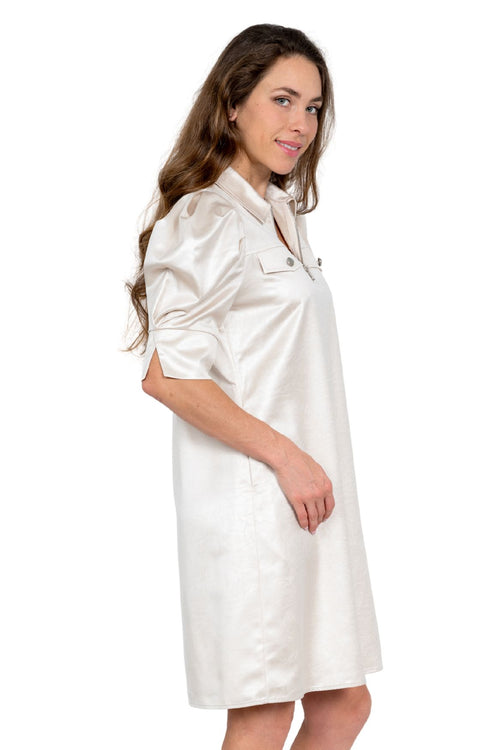Lior Dress Crema-3