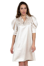 Lior Dress Crema-3