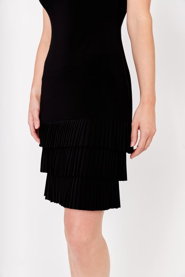 Frank Lyman Knee-length Shift Dress Style 31029 14 / Black
