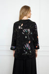 Frank Lyman Floral Long-sleeve Collared Shirt Style 259163