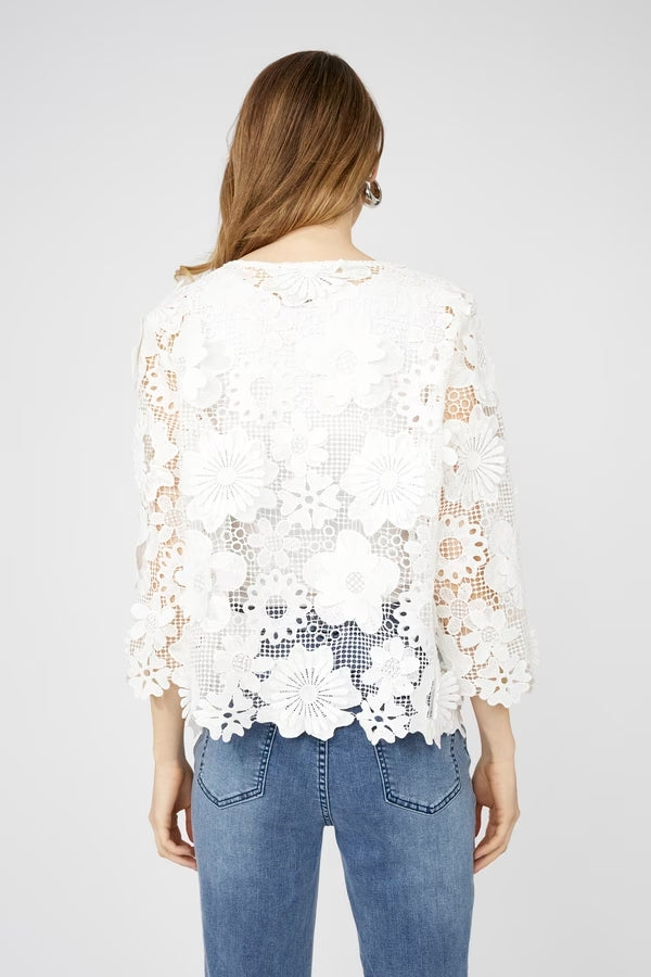 Frank Lyman Floral Lace Jacket Style 251523