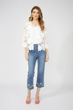 Frank Lyman Floral Lace Jacket Style 251523