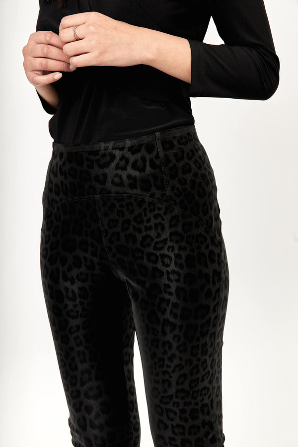 Adidas Originals Women's Leopard Print Leggings 'Black' - Puffer Reds