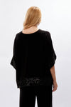 Frank Lyman Glamorous Sequined V-neck Top Style 234243