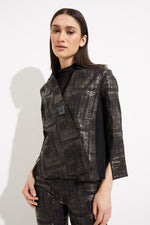 Joseph Ribkoff Formal Abstract Buttoned Jacket Style 233232