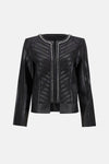 Joseph Ribkoff Studded Collarless Jacket Style 233962