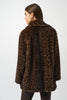 Joseph Ribkoff Leopard Print Faux Fur Coat Style 253937