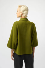 Joseph Ribkoff  Button Closure Relaxed Fit Top Style 253962