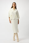Joseph Ribkoff  Button Closure Relaxed Fit Top Style 253962
