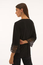 Joseph Ribkoff Chic Bell Sleeve Top Style 251785