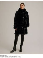 Nikki Jones Faux Fur Coat K4129RO-335