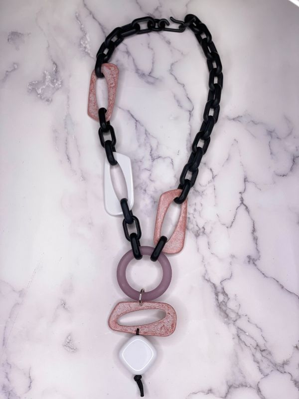 Alisha D Necklace Style NMB607-PINK