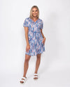 Snoskins Printed Crinkle Mesh  Dress 89728-26