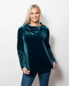 Snoskins Plushtech Velvet V-Neck 11638-24F