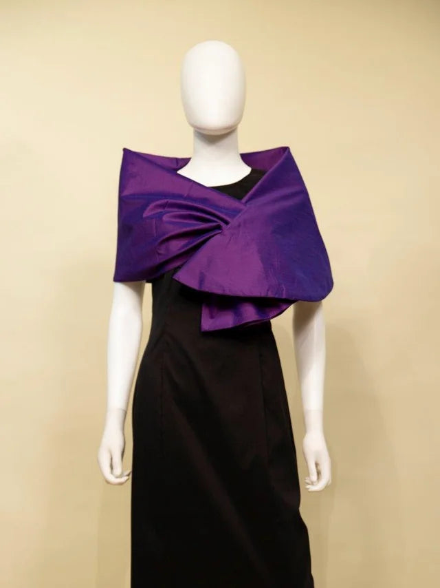 Samuel Dong Shawl Style F22001 Violet / 2 Samuel Dong Shawl Style F22001 Violet / 2