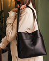 Louenhide Samantha Handbag Black, Coffee, Vanilla 5076