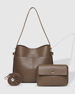 Louenhide Samantha Handbag Black, Coffee, Vanilla 5076