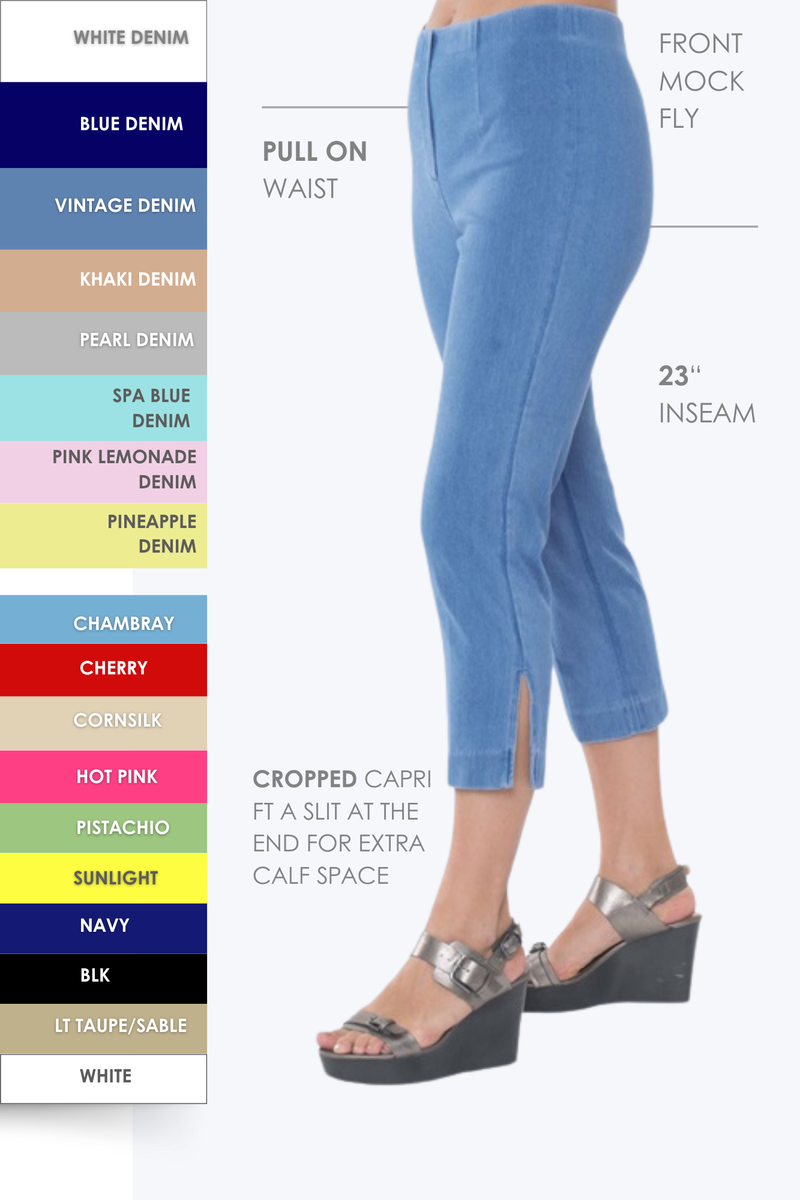 Lior Sydney capri pant Denim