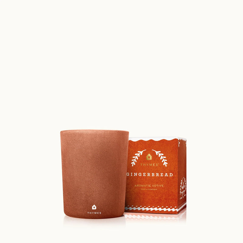 Thymes Gingerbread Votive Candle - Thumbnail 2
