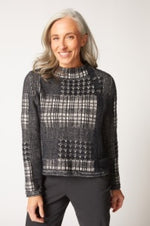 HABITAT PLAID PATCHWORK PULLOVER F25H 88291