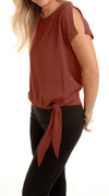 Frank Lyman Woven Top 181224
