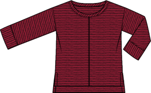 HABITAT PASADENA STRIPE CANYON PULLOVER F25H