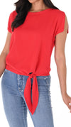Frank Lyman Woven Top 181224