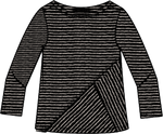 HABITAT PASADENA STRIPE HUNTINGTON TOP F25H