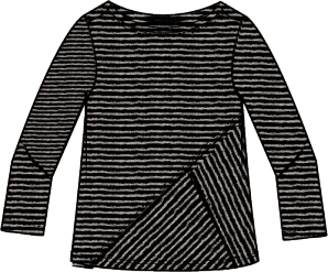 HABITAT PASADENA STRIPE HUNTINGTON TOP F25H