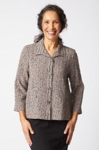HABITAT EXPRESS DOT MIX PLEAT BACK JACKET F25H 35649