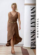 Frank Lyman Sleeveless Wrap Dress Style 231138
