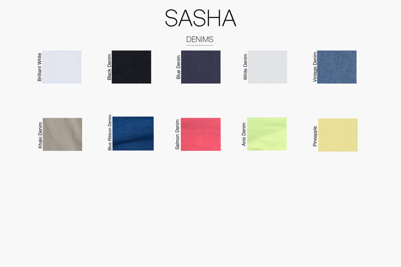 Sasha Denim Pants Sizes 2-18 Various Colours