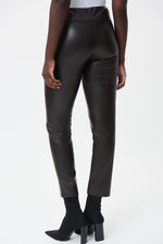 Joseph Ribkoff Leatherette Slim-Fit Pull-On Pants 223196