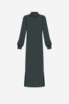 Joseph Ribkoff Long Sleeve Turtleneck Midi Dress Style 223311