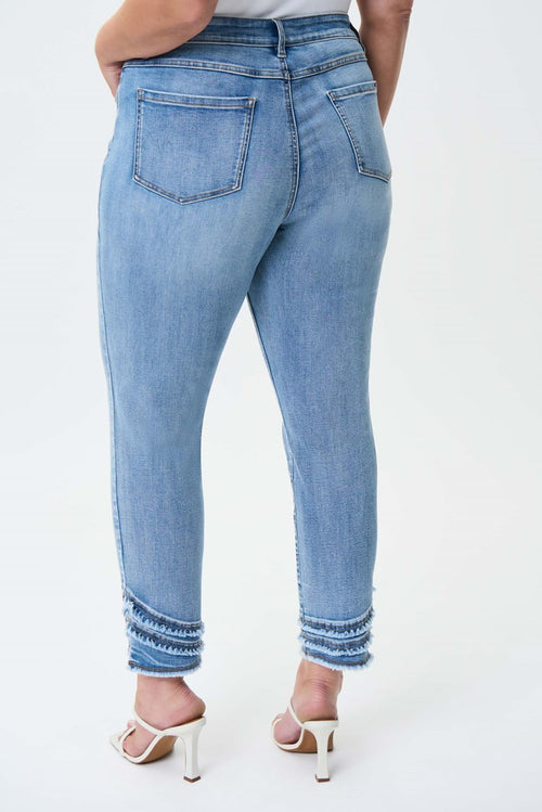 Joseph Ribkoff Slim Cropped Jeans 232915