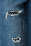 Joseph Ribkoff Ripped Boyfriend Jeans Style 233911