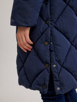C-RO Hooded Quilted E1314RK-255 Coat