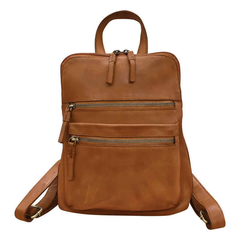 ILI New York Washed Small Backpack Style 4454