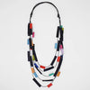 Sylca Lisbon Multicolor Leather Necklace LS23N02 MULTI