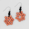 Sylca Peach Elyse Beaded Earrings LS23E04 PEACH