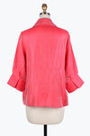 Damee Wide Ball collar jacket 4741-Red