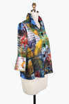 Damee mixed painting short jacket 4814-Mlt